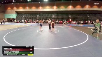 88-92 lbs Round 3 - Rex Baird, Elk Grove Wrestling Academy vs Jeremiah Fragoso, Damonte Ranch Mustangs