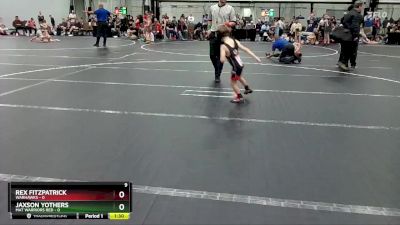 48 lbs Placement (4 Team) - Rex Fitzpatrick, Warhawks vs Jaxson Yothers, Mat Warriors Red