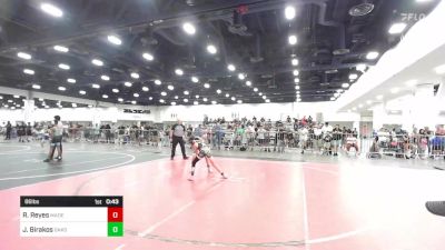 86 lbs Consi Of 8 #2 - Robert Reyes, Madera Grapplers WC vs Jayse Birakos, Oakdale, Wrestling