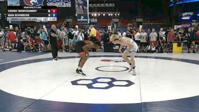 132 lbs Cons. Sub-rd Of 64 - Cedric Montgomery, Georgia vs Eian Schwecke, Idaho