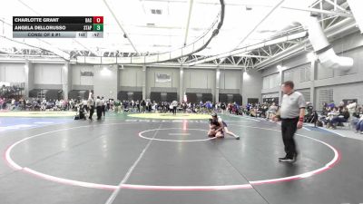 120 lbs Consi Of 8 #1 - Charlotte Grant, Bacon Academy vs Angela Dellorusso, Staples