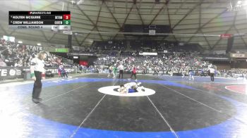 Boys 4A 113 lbs Cons. Round 4 - Crew Williamson, Curtis vs Kolten McGuire, Bethel