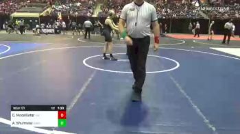 120 lbs Round Of 64 - Aaron Shumway, Green Canyon vs Cade Mccallister, All-Phase