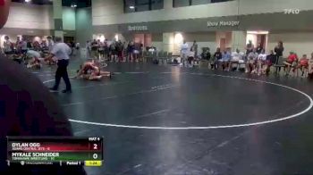 120 lbs Round 4 (16 Team) - Dylan Ogg, Adams Central Jets vs Mykale Schneider, Tomahawk Wrestling