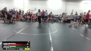 48 lbs Round 3 (6 Team) - Apollo Hawkins, NY Hammers vs Kaiem Bromwell, Rampage