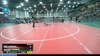 48-49 lbs Round 1 - Kayceon O`Bannon, Washington vs Grey Seabourn, FordDynastyWrestlingClub