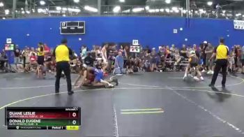 125 lbs Round 1 (6 Team) - Duane Leslie, Untouchables Purple vs Donald Eugene, Elite Athletic Club