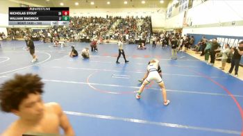 150 lbs Cons. Round 2 - Nicholas Stout, Sunny Hills vs William Smorick, Lake Forest
