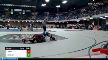 113 lbs Champ. Round 2 - Daniel Dover, Anna - Jonesboro vs Jordan Rasof, Deerfield