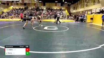 145 lbs Quarterfinal - Cameron Glabb, Costa Mesa vs Jon Paino, Chaparral