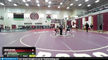 134 lbs Champ. Round 2 - Jay Srimoukda, East Valley Middle School vs Jesse Krahn, South Middle School