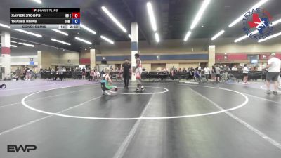 157 lbs Consolation - Xavier Stoops, NB Elite Wrestling Club vs Thales Rivas, Tom Eagle Wrestling Academy