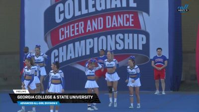 Georgia College & State University [2025 Advanced All-Girl Division II Prelims] 2025 NCA & NDA College Nationals
