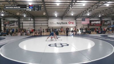 57 kg Champ. Rd Of 64 - Kendall Kurtz, Kohawk Wrestling Club vs Matthew Marlow, Pittsburgh Wrestling Club