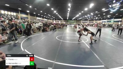 113 lbs Consi Of 64 #2 - Edwin Jr. Flores, SoCal Grappling Club vs Alfredo Hernandez, Diablo Grande WC