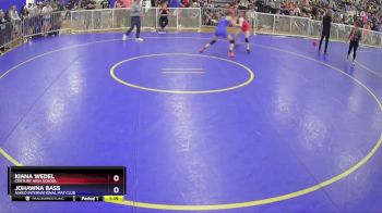 106 lbs Cons. Round 1 - Kiana Wedel, Century High School vs Johawna Bass, Askeo International Mat Club