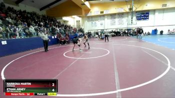 113 lbs Round 7 - Ethan Arney, Lee Williams HS vs Narbona Martin, Shiprock