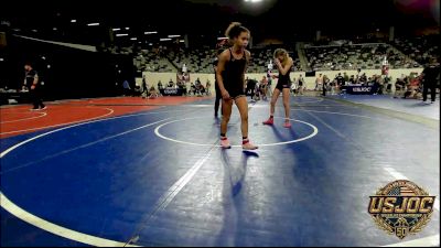 98 lbs 5th Place - Alice Martin, Little Axe Takedown Club vs Onesty Ketchum, El Paso Wildcats