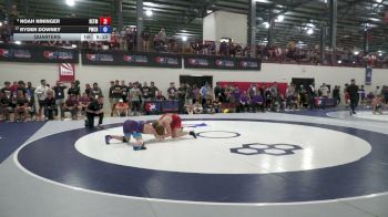74 kg Quarters - Noah Nininger, SERTC- TMWC vs Ryder Downey, Panther Wrestling Club RTC