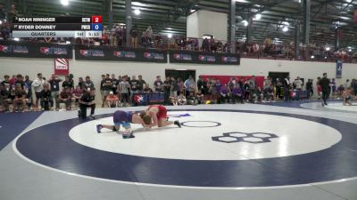 74 kg Quarters - Noah Nininger, SERTC- TMWC vs Ryder Downey, Panther Wrestling Club RTC