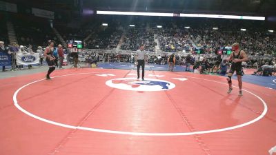 4A-126 lbs Quarterfinal - Pryce Wiginton, Riverton vs Sammy Sanchez, Cheyenne East