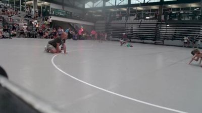 48-52 lbs Champ. Round 1 - Daxton Hannibal, Backyard Brawlers - Midwest vs Tate Black, Clinton WC