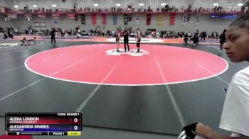 130 lbs Cons. Round 1 - Aleka London, Augsburg University vs Alexandria Sparks, Rochester