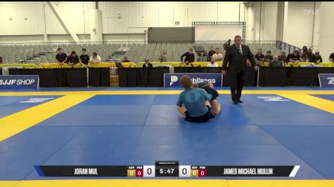 James Michael Mullin vs Joran Mul 2025 World IBJJF Jiu-Jitsu No-Gi Championship