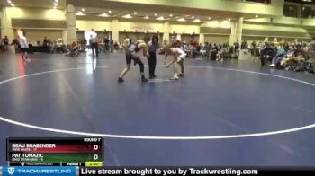 138 lbs Round 7 (10 Team) - Pat Tomazic, Ohio Titan Gray vs Beau Brabender, MXW White