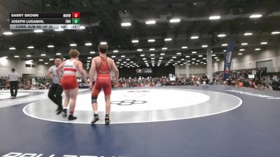 150 lbs Cons. Sub-rd Of 32 - Barry Brown, Mountain Brook Youth Wrestling vs Joseph Lugabihl, Empyre Wrestling Club