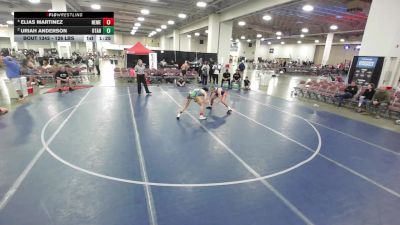 132 lbs 1st Place Match - Elias Martinez, New Mexico vs Uriah Anderson, Utah