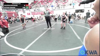 83 lbs Consi Of 4 - Malachi Foster, Ponca City Wildcat Wrestling vs Maliah Russell, Little Axe Takedown Club