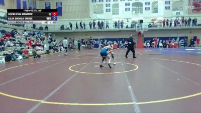 103 lbs Round 4 - Lilia Davila Ortiz, Western Washington vs Jocelynn Benitez, Fresno State