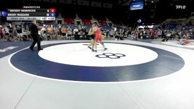 190 lbs Cons. Rd Of 32 - Broedy Hendricks, IA vs Brody Buzzard, OR