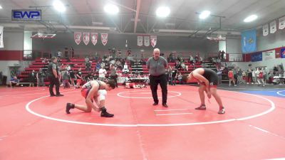 140 lbs Quarterfinal - Beau Davis, Grove Takedown Club vs Spencer Holum, Vinita Kids Wrestling