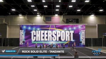 Rock Solid Elite - Tanzanite [2022 L1.1 Tiny - PREP Day 1] 2022 CHEERSPORT: Hot Springs Classic DI/DII