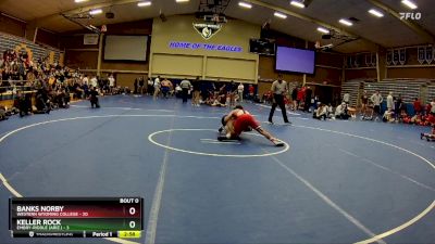 165 lbs Keller Rock, Embry-Riddle (Ariz.) vs Banks Norby, Western Wyoming College