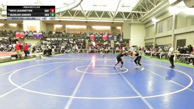 132 lbs Consi Of 16 #2 - Nick Leadbetter, Canton vs Marlon Andino, Enfield