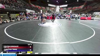 149 lbs Round 2 (8 Team) - Colton Gonzalez, SJWA vs Christian Timms, SAWA