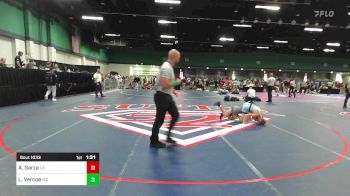 106 lbs Round Of 128 - Anthony Garza, CA vs Landen Vercoe, MD