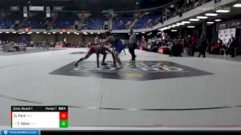 220 lbs Cons. Round 1 - Tony Dahu, Maine East vs Dontay Fort, Marist