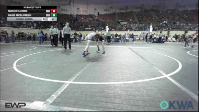 70 lbs Consolation - Mason Londo, Keystone Kids Wrestling Club vs Gage McElfresh, Shelton Wrestling Academy