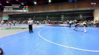 140 lbs Champ. Round 1 - Magdalena Ramirez, Pershing County vs Bailey Prinz, Churchill County