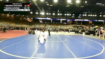 110 lbs Cons. Round 3 - Amariah Alphonse, Ocoee vs Amileshka Ortiz-Nunez, Lake Gibson