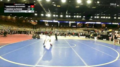 110 lbs Cons. Round 3 - Amariah Alphonse, Ocoee vs Amileshka Ortiz-Nunez, Lake Gibson