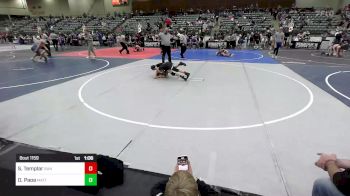 73 lbs Semifinal - Silas Templar, Run To Danger vs Duke Paoa, MatTime