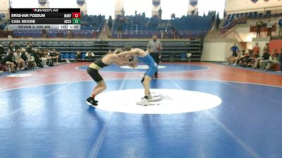 126 lbs Round 3: 2nd Wb - Cael Moore, Oconee County vs Brigham Fossum, Mary Persons