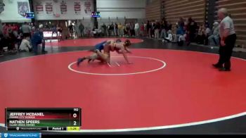 152 lbs Semifinal - Nathen Speers, Clear Creek-Amana vs Jeffrey McDanel, Prairie City Monroe