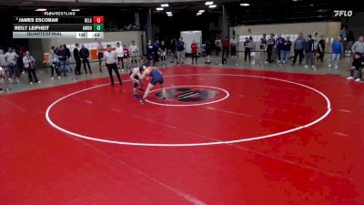 165 lbs Quarterfinal - James Escobar, Unattached vs Reily Leifheit, Unattached