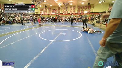 64 lbs Semifinal - Aden Kelly, Division Bell vs Bostyn Bayer, Broken Arrow Wrestling Club